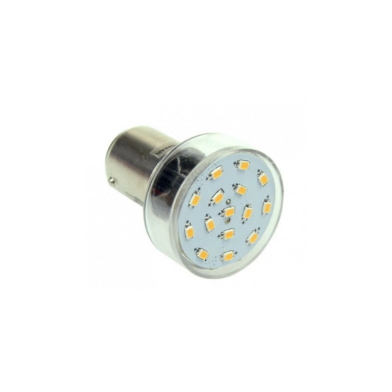 David Com. BA15d LED Lampe, 1.5W, DC10-30V, 15 LED's, dimmbar