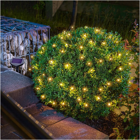 Esotec LED Solar-Lichterkette "Premium", 0.3W, 60 LED, 8m