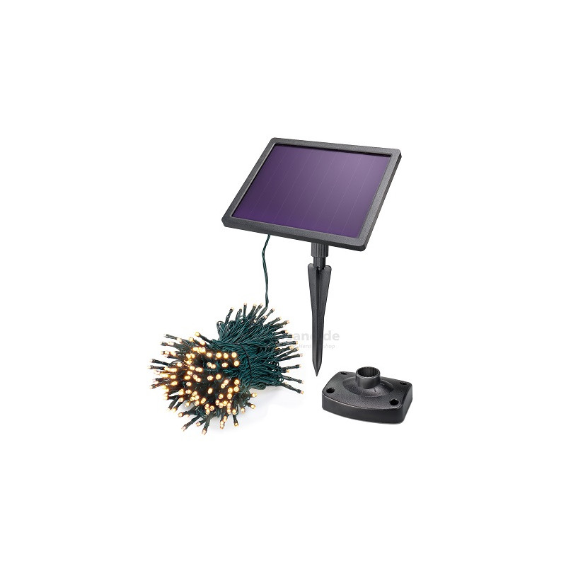 Esotec LED Solar-Lichterkette "Premium", 2W, 200 LED, 20m