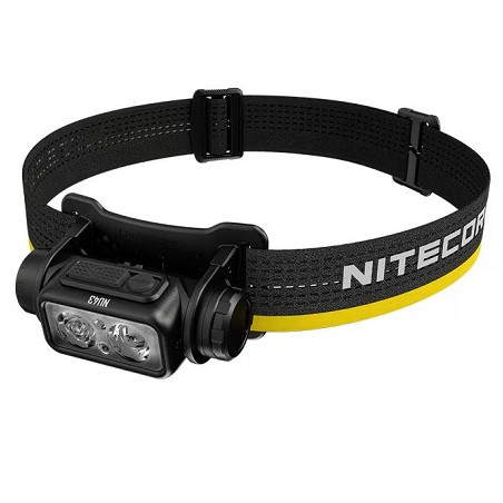 Nitecore LED-Kopf/Stirnlampe "NU43", wiederaufladbar über USB-C