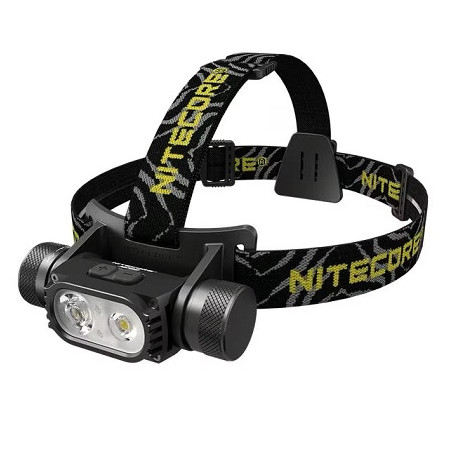 Nitecore LED-Kopf/Stirnlampe "HC68", wiederaufladbar über USB-C