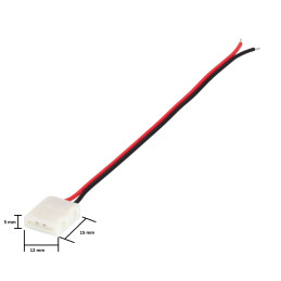 HM Stripe/Flexband 10cm Kabelanschluss, 1 seitig, 2 polig | 4774 2