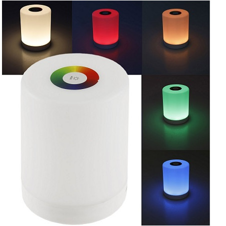Chilitec LED Tischleuchte mit Touch-Funktion, RGB