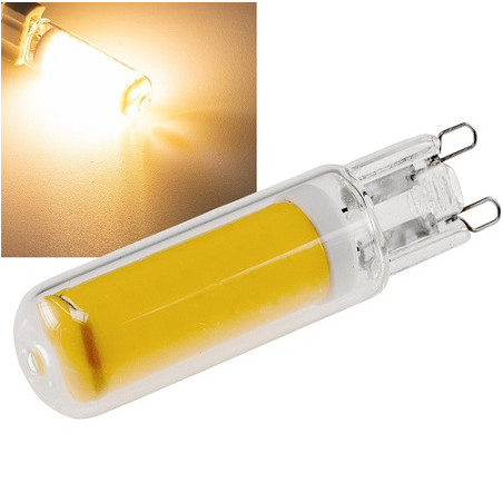 Chilitec LED-Stecksockellampe "G9_4COB" G9, COB, 4W, dimmbar