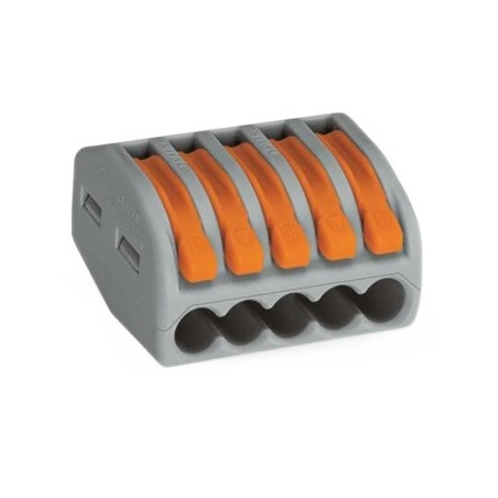 Wago Verbindungsklemmen "Compact3", mit Hebel, 0.08-4mm²