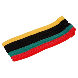 McPower Wiederverwendbare Kabelbinder, 4 Farben, 50teilig 2