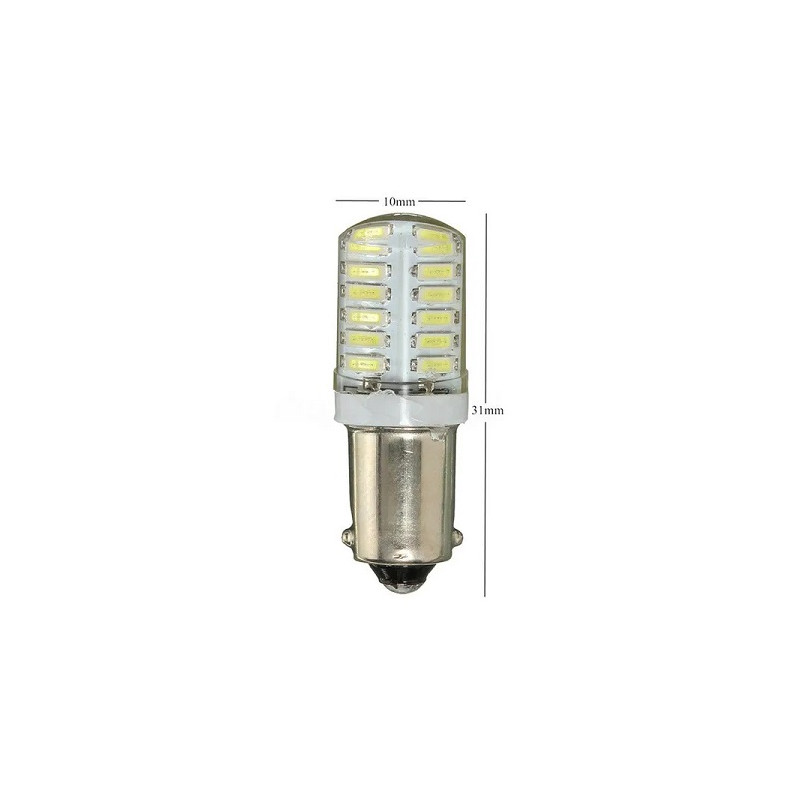 HM LED Lampe BA9s, 12V DC, 1W, 24 SMD 3014 LED