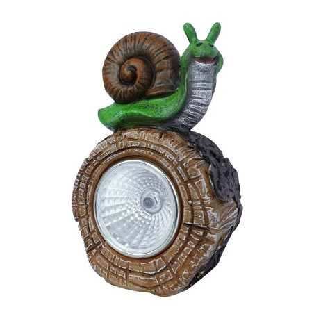 NCC-Licht LED-Solar Deko "kleine Schnecke", 3W, 1 LED