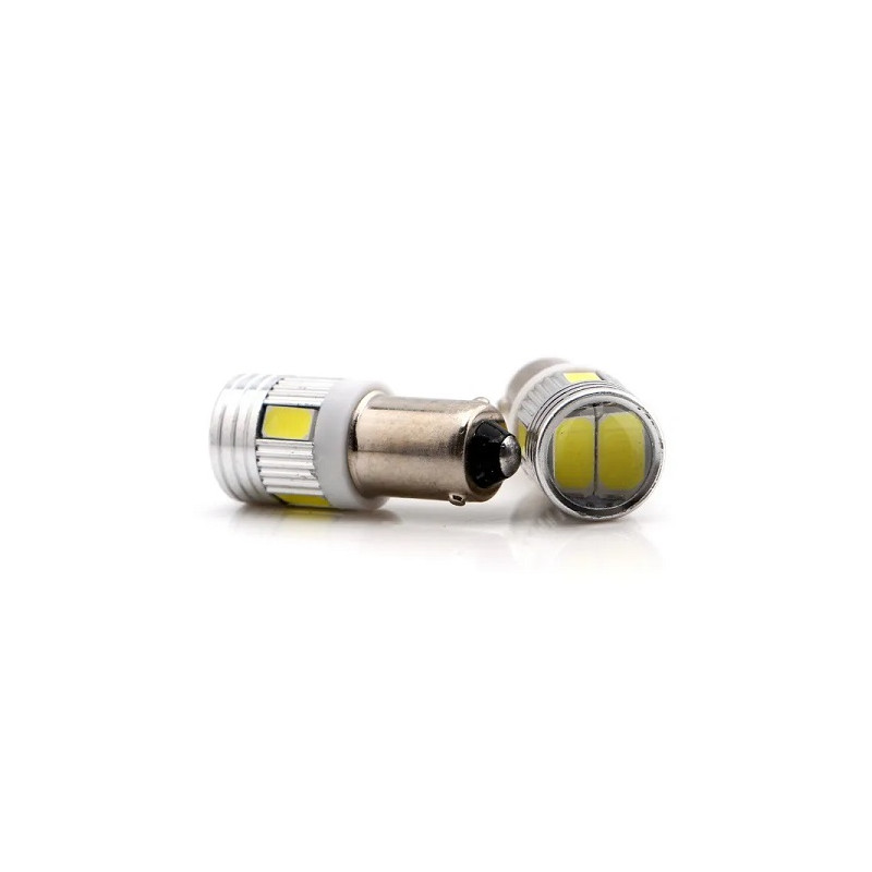 HM LED Lampe T11 BA9s, 12V DC, 0.8W, 6 LED