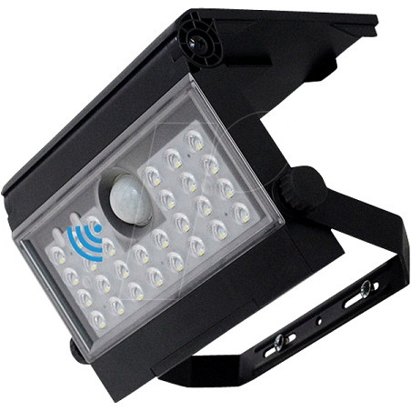LED line LED-Solar Scheinwerfer "OC-WL002A", PIR, Sensor, 4W