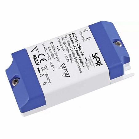 self LED DC-Treiber/Trafo "SLD15-350IL-ES", 350mA DC, 15W
