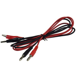 Chilitec Prüfkabelsatz für Netzgeräte, 2 teilig, bis max. 2A