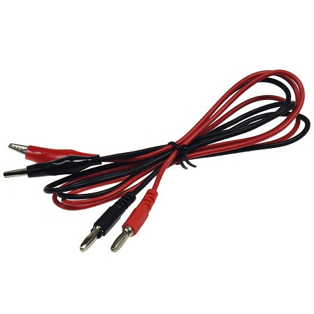 Chilitec Prüfkabelsatz für Netzgeräte, 2 teilig, bis max. 2A