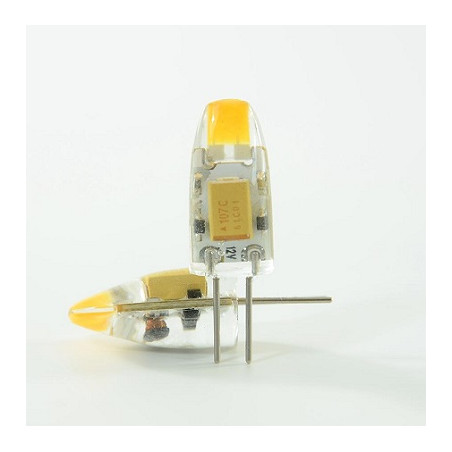 HM LED-Stiftsockellampe G4, 12V/24V AC/DC, 1.1W, dimmbar