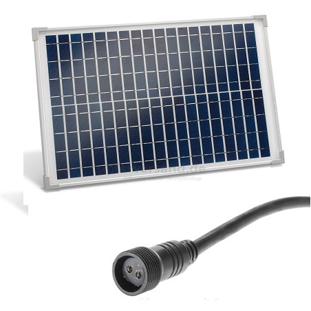 Esotec PV Solarmodul, Panel "ET-18-20W", 20Wp, 18V, 1.15A