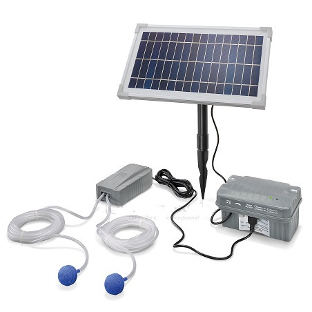 Esotec Solar Teichbelüfter "Duo 8/200" Komplettset, 8W