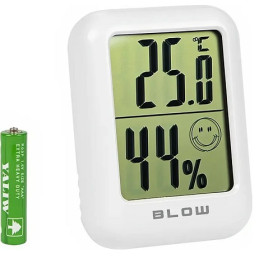 HM Hygrometer und Thermometer mit Smiley, LCD-Anzeige