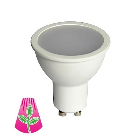 Bioledex GU10 LED Pflanzenlampe "GoLeaf", 4W, Vollspektrum