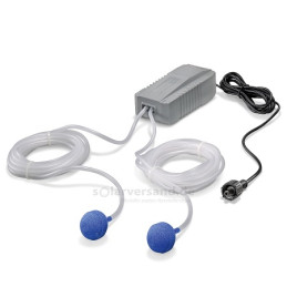 Esotec Solar Teichbelüfter "Duo 200 pro", 6-9V, 2 x 10 l/Std.