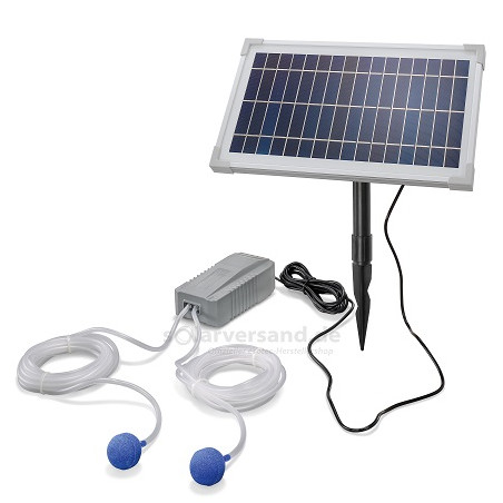 Esotec Solar Teichbelüfter "Duo 8/200 Prof" Komplettset, 5W