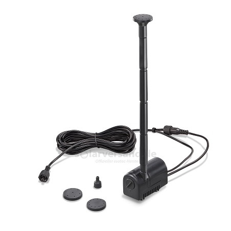 Esotec Solar Teichpumpe "Fountain 160 LED", 6-9V, 0.6-2.2W