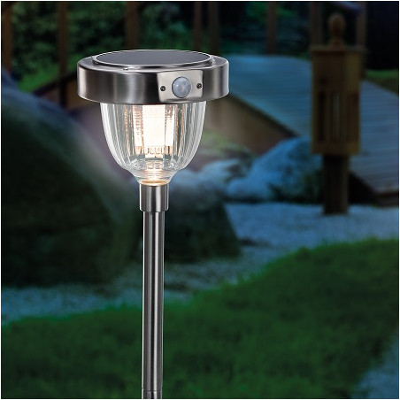 Esotec Solar PIR Stableuchte "Asinara PRO DUO", 6 LED, 1.3W