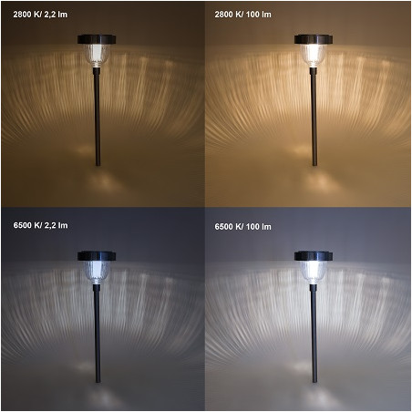 Esotec Solar PIR Stableuchte "Asinara PRO DUO", 6 LED, 1.3W