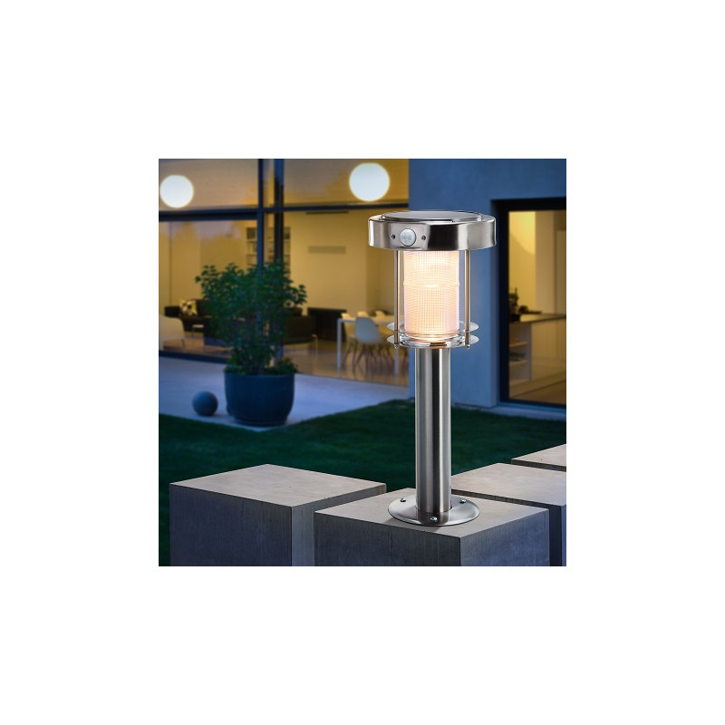 Esotec Solar PIR Stableuchte "Ancona PRO 42", 6 LED