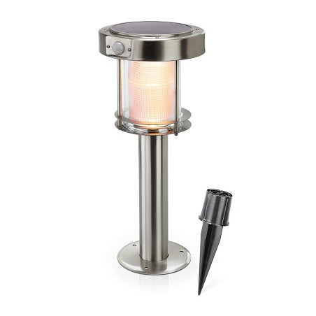 Esotec Solar PIR Stableuchte "Ancona PRO 42", 6 LED