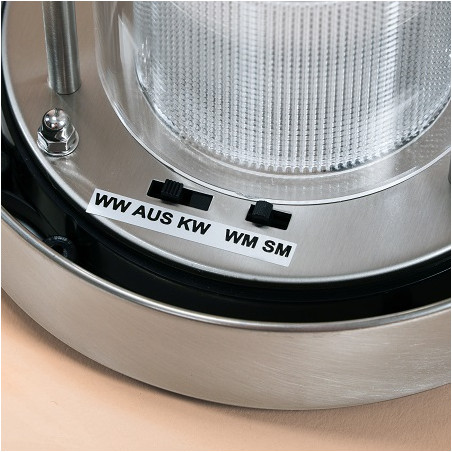 Esotec Solar PIR Stableuchte "Ancona PRO 42", 6 LED