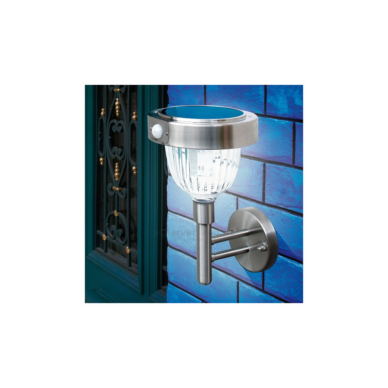 Esotec Solar PIR Wandleuchte "Asinara PLUS", 3 LED, 1.2W