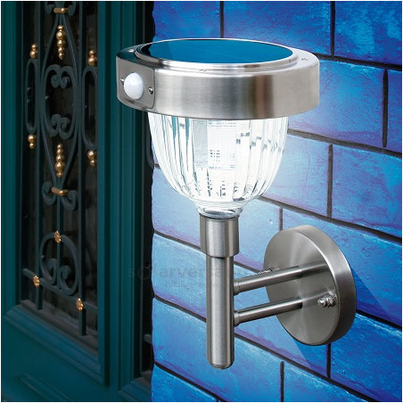 Esotec Solar PIR Wandleuchte "Asinara PLUS", 3 LED, 1.2W