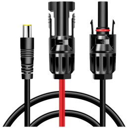 HM Solar Adapterkabel von MC4 auf 8mm Hohlstecker DC7909 2