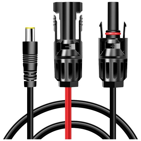 HM Solar Adapterkabel von MC4 auf 8mm Hohlstecker DC7909