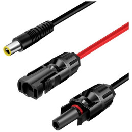 HM Solar Adapterkabel von MC4 auf 8mm Hohlstecker DC7909