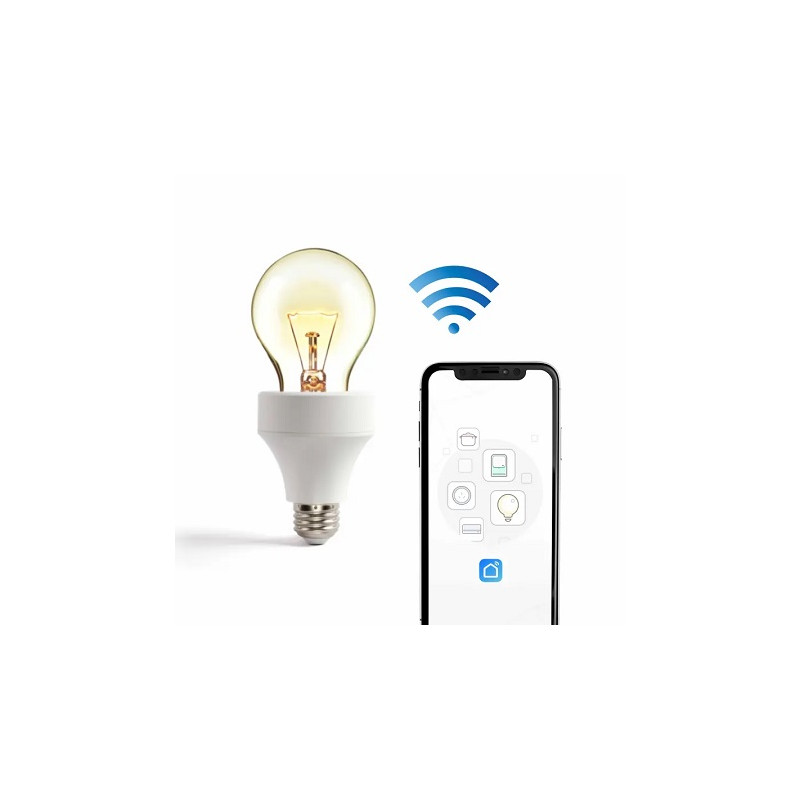 LIVOO WLAN E27-Lampenfassung, max. Belastung 40W