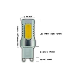 PB LED-Stecksockellampee G9, 3.5W 2