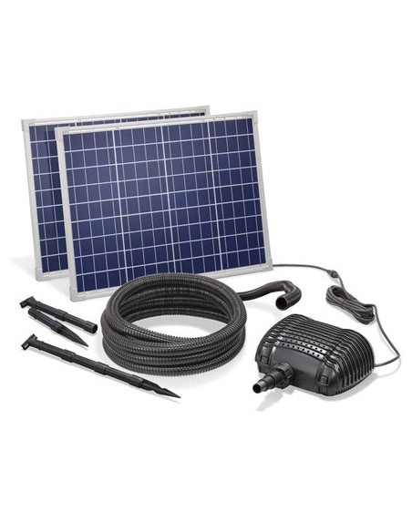 Esotec Solar Bachlaufpumpenset "100/5000", 100Wp, o. Speicher