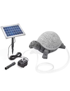 Esotec Solar Wasserspeier-Set Schildkröte