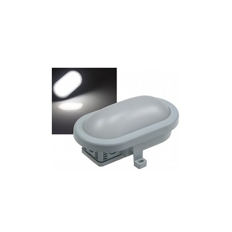 Chilitec LED Aufbau Nass-Feuchtraum Leuchte, oval, 5.5W