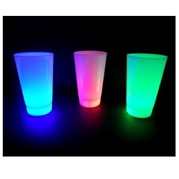 HM LED-Flash Becher, multicolor