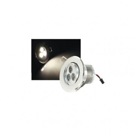 Chilitec LED-Einbauleuchte, 3W (3x1W), 86/70mm | 1853