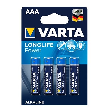 Varta AAA/LR03 Alkaline Batterie "Longlife Power AAA", 1.5V | 3492