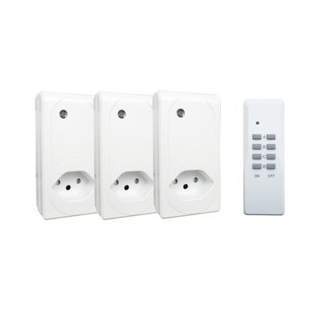 Schönberger Funkschalt-Set Indoor, EIN/AUS, inkl. Fernbedienung