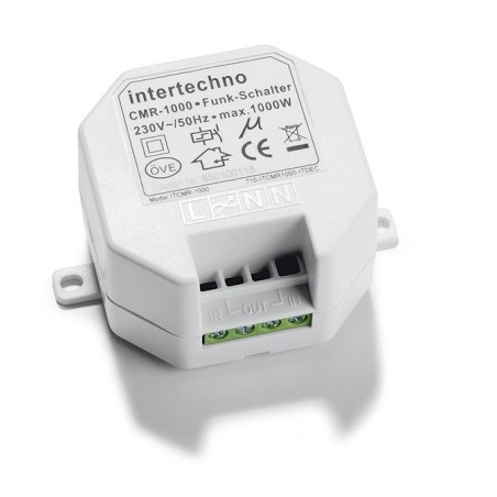 Intertechno Funk Einbauschalter "CMR-1000", 433.92 MHz | 2912