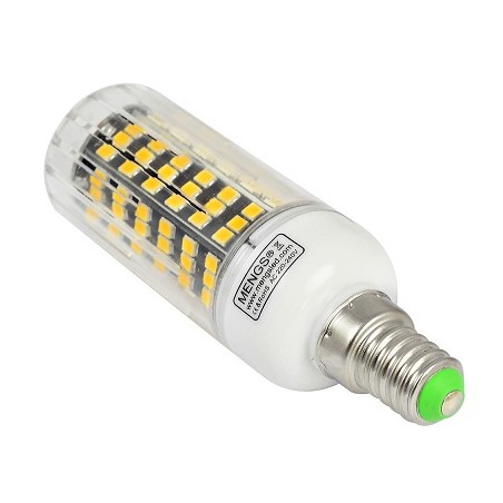 MENGS E14 LED Lampe, Korn- Kolbenlampe, 12W