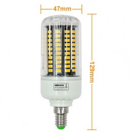 MENGS E14 LED Lampe, Korn- Kolbenlampe, 15W 2