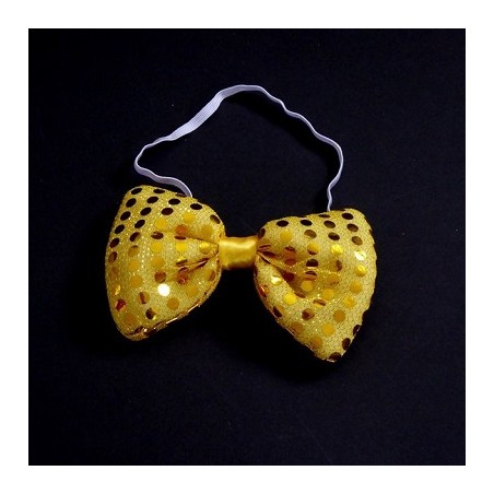 HM LED Pailetten-Fliege, multicolor LED'S, 3 Leuchtmodi