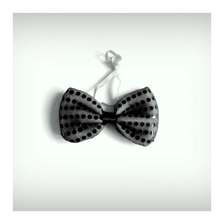 HM LED Pailetten-Fliege, multicolor LED'S, 3 Leuchtmodi