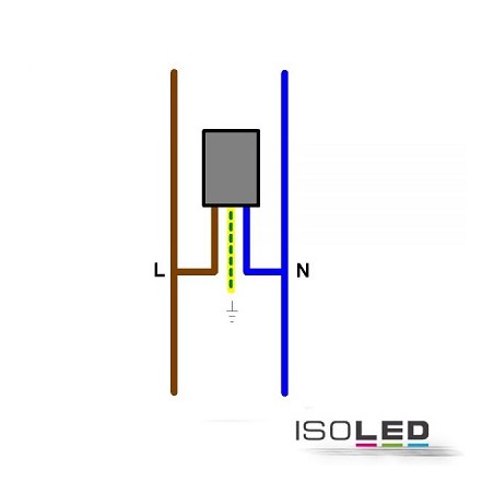 Isoled LED Entstör-, Ableit- und Kompensationsmodul, 230V | 4340